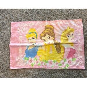 Disney Princess Pillowcase Cinderella Belle Sleeping Beauty